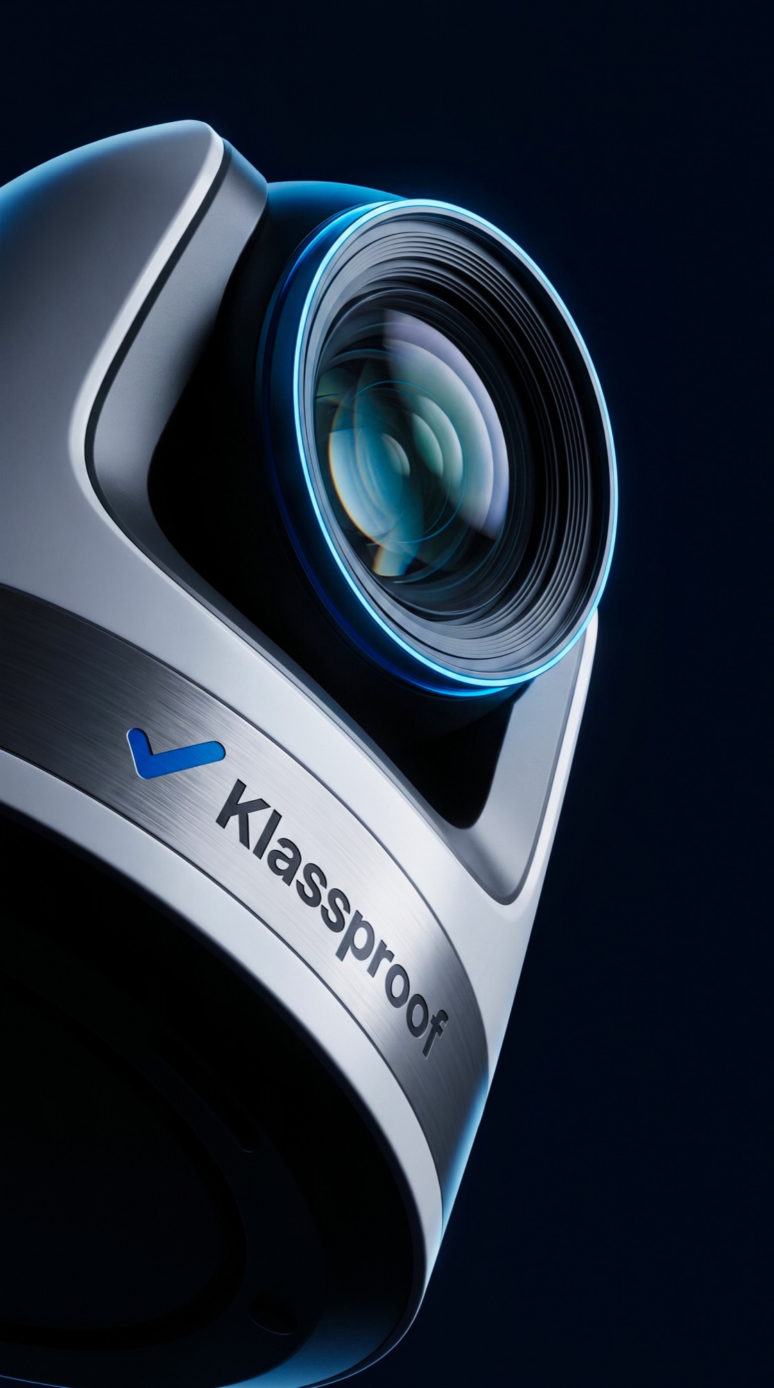 Klassproof robotic PTZ camera covering a lecture hall